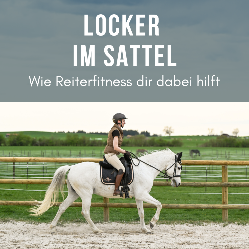 locker im Sattel